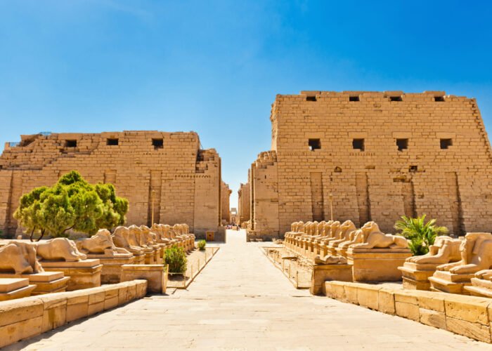 Karnak temple entrance