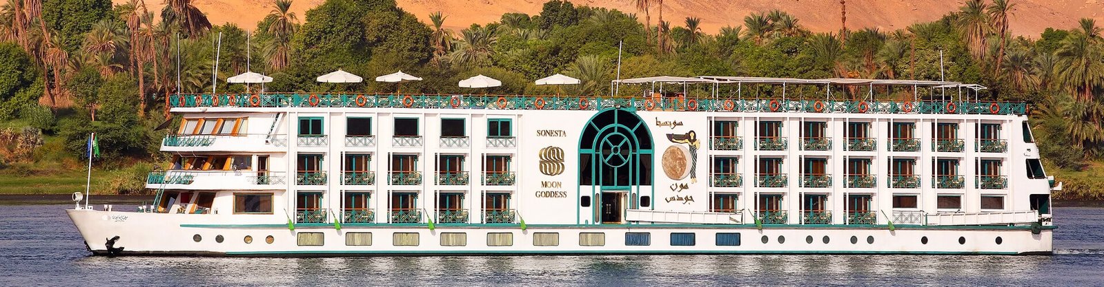 a luxurious nile cruise on the nile river in luxor egypt
