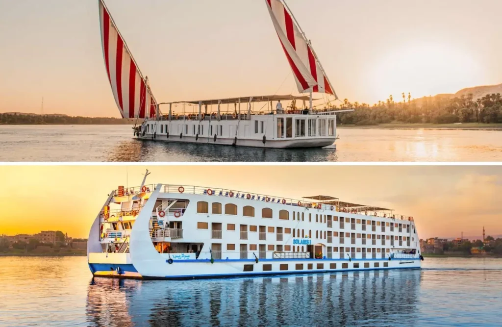 Luxury Dahabiya vs Cruise Ship: Which Should You Book?