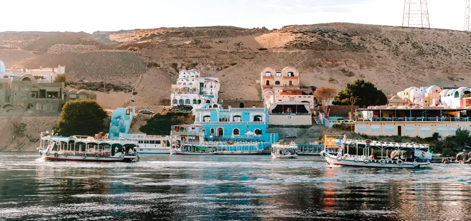 A stunning picture of the Nubian village in Aswan